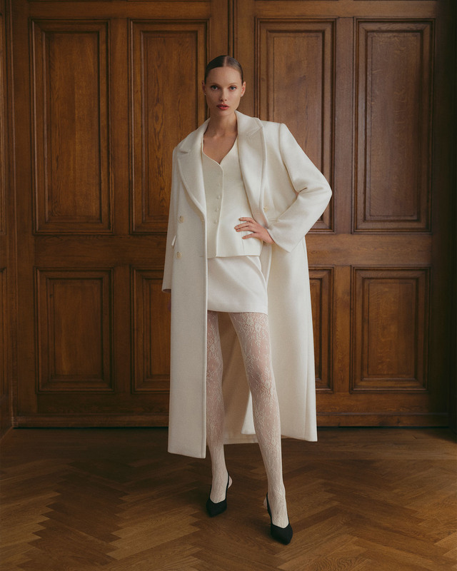 Wakakuu Icons Coat Charlie Cream M