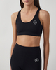 Sporty & Rich Sports Bra SRHWC  Black L