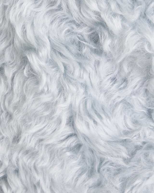 Filippa K Kappa Faux Fur Ljusblå 36