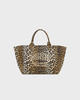 GANNI Väska Shopper XXL Print Leopard ONESIZE