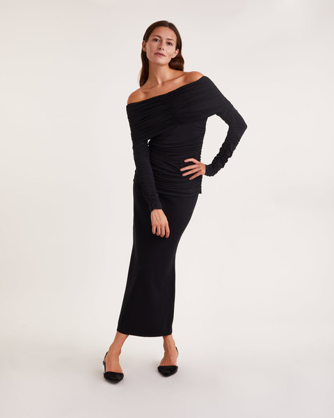 Topp Maya Off Shoulder Svart 2