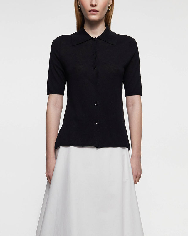 By Malene Birger Blus Dotta Svart S