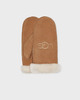 UGG Mitten W Shearling UGG Embroider Chestnut S-M