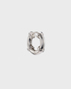 Maria Nilsdotter Earring Bolted Hoop Silver ONESIZE