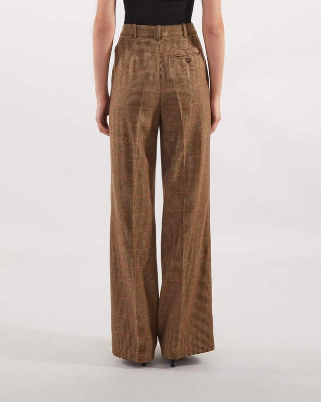 POLO Ralph Lauren Trousers Cra Pt Full Length Flat Brun US 6 (EUR 38)
