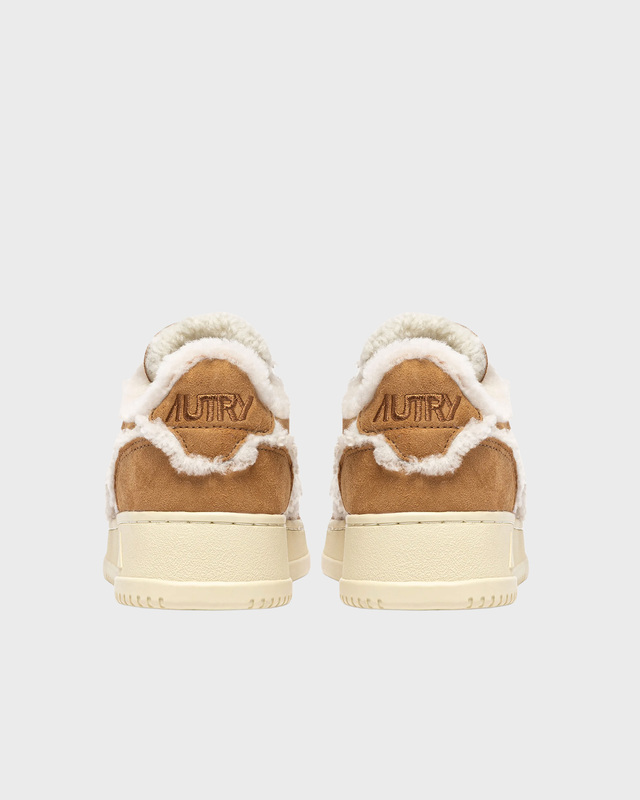 Autry Sneakers Medalist Low Shearling Cognac EUR 36