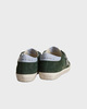 Golden Goose Deluxe Brand Sneakers Super Star Suede Glitter Star Leather Dark Green EUR 38