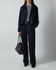 Acne Studios Byxor Wool Pinstripe Navy 38
