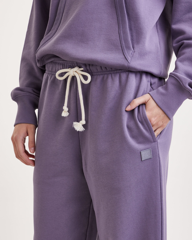 Acne Studios Byxor Sweatpant Face Ljuslila S