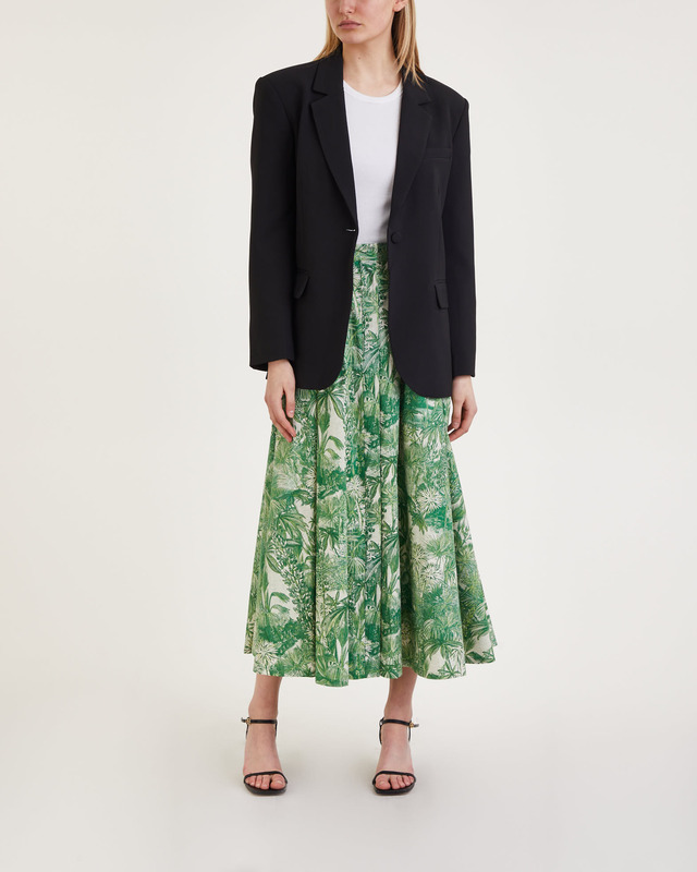 Max Mara Studio Skirt Palla  Green IT 48 (EUR 44)
