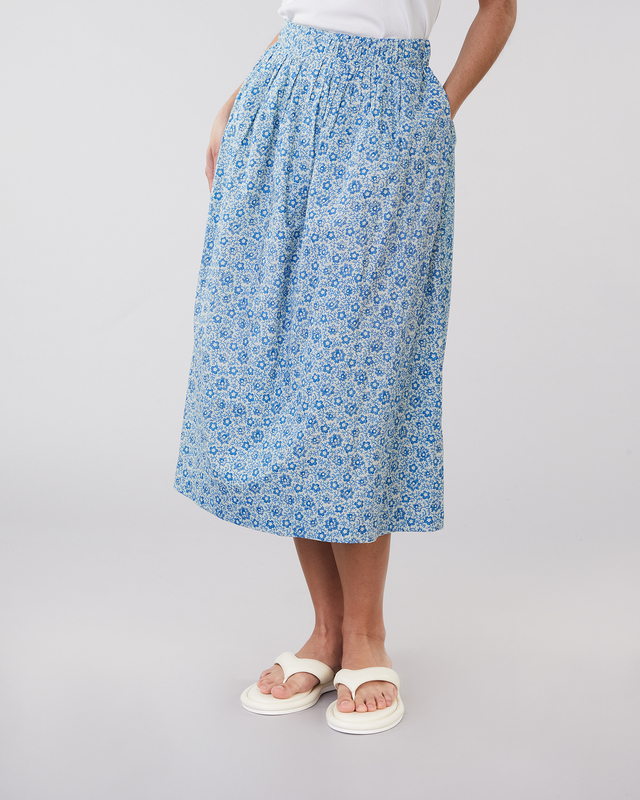 Sea New York Skirt Ida Print A-line  Blå XS