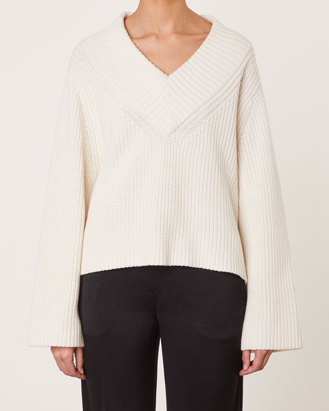 Sweater Amberlyn Vit 1