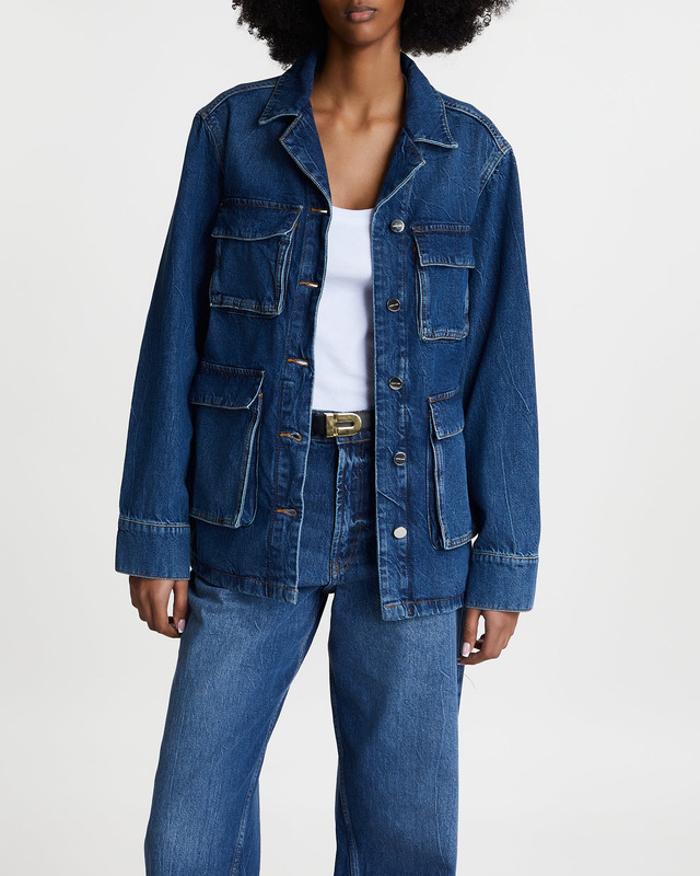 ANINE BING Jacka Alden Arctic Navy M