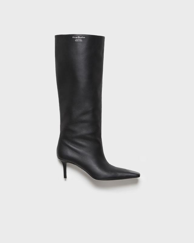 Acne Studios Boots Leather Pointed  Black EUR 41