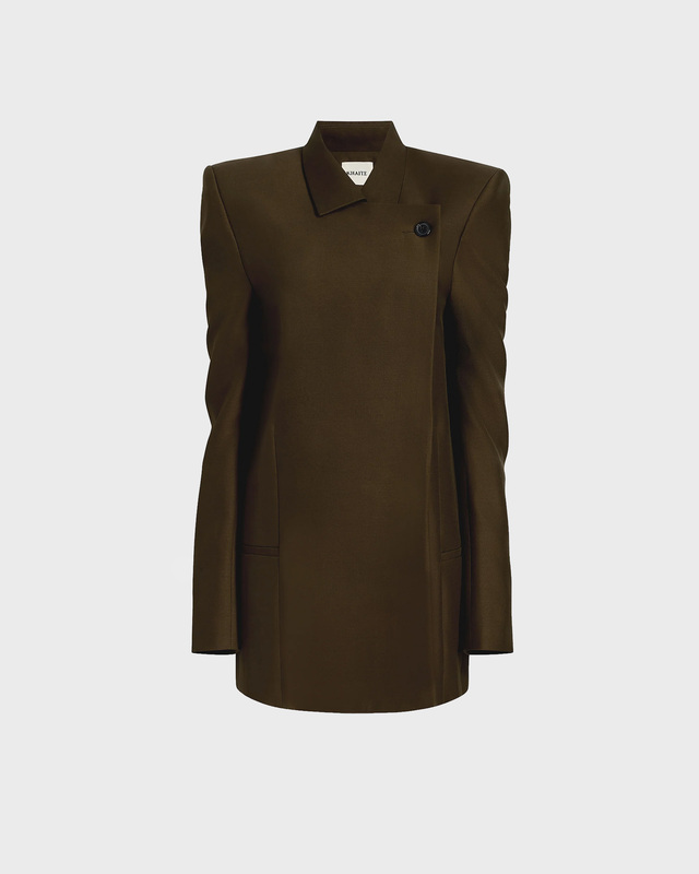 KHAITE Jakke Armair Dark Green US 6 (EUR 38)
