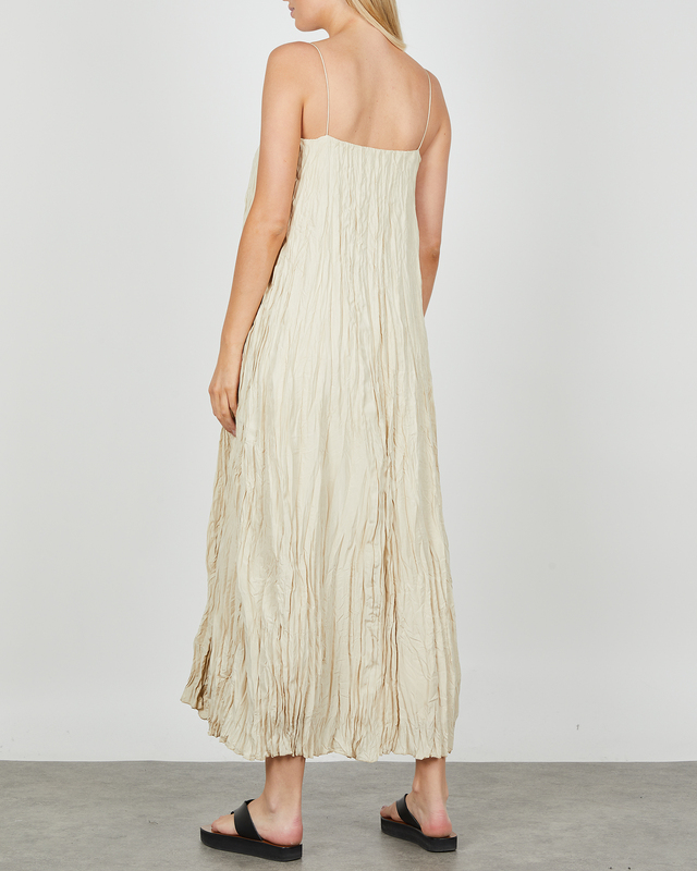 Totême - Dress Crinkled Silk | WAKAKUU