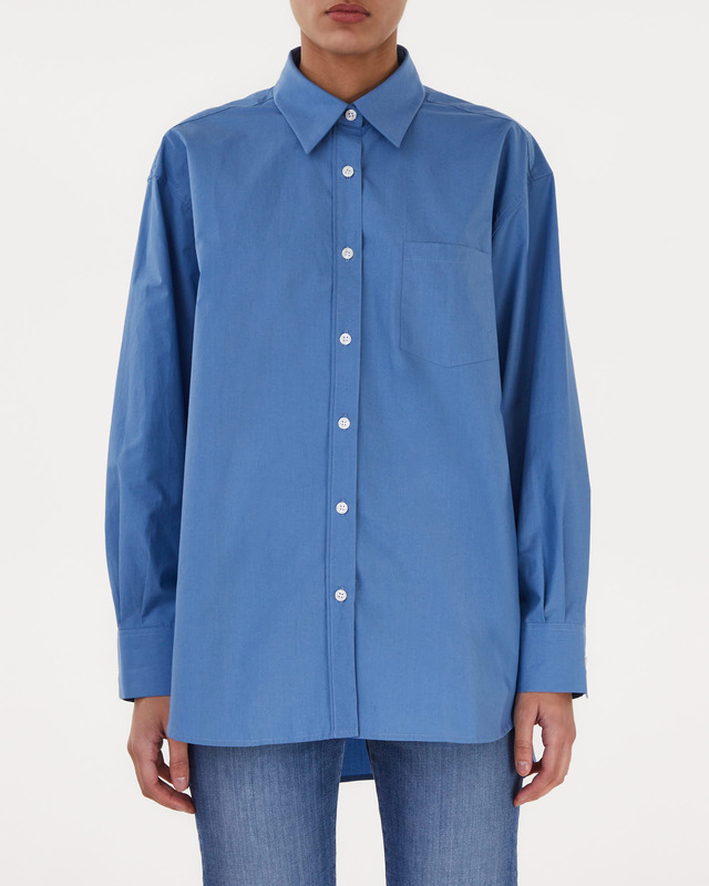 Filippa K Shirt Sammy Coral Blue 42