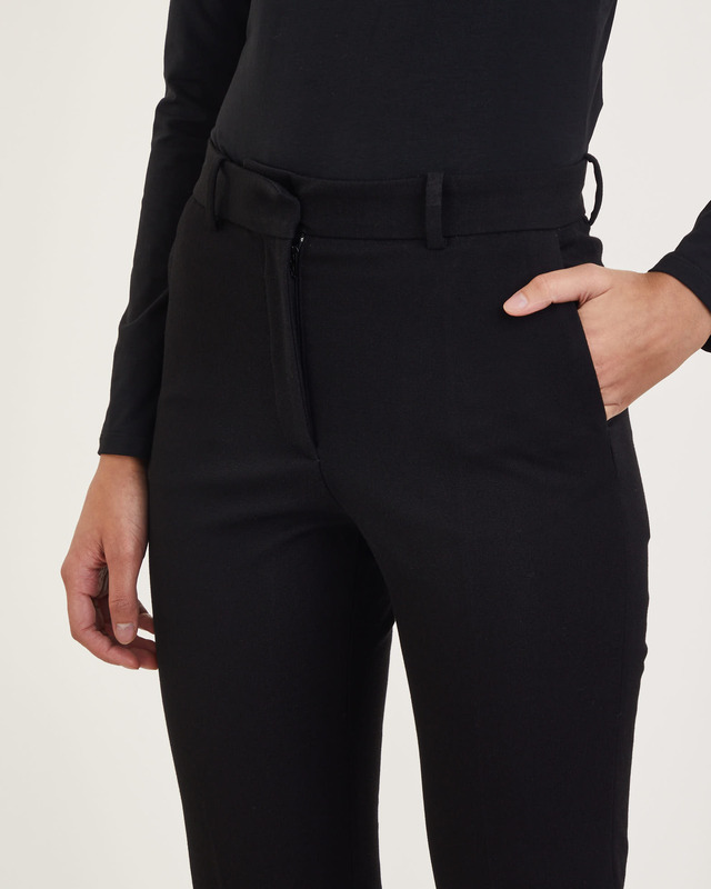 Joseph Trouser Coleman Gabardine Str Svart 36