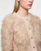 Acne Studios Kofta Fluffy Cropped Beige XS