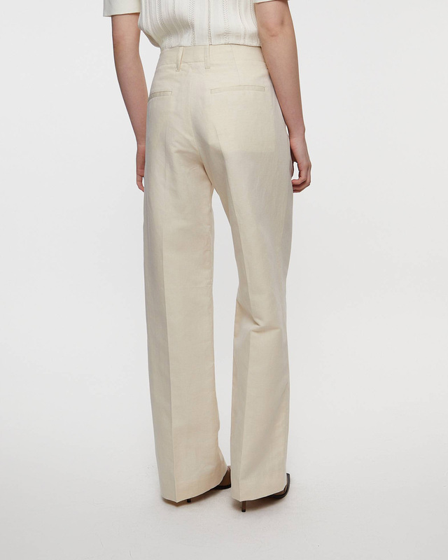 Filippa K Byxor Relaxed Straight  Creme 42