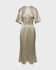 Wakakuu Icons Klänning Wells Satin Beige XL