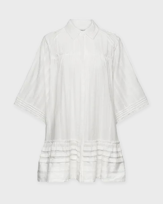 Malina Klänning Ester Embroidered Cotton Mini Vit L
