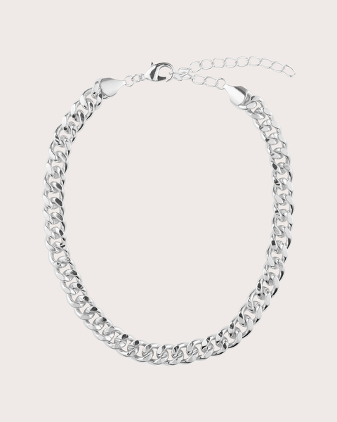 Necklace Choker Silver ONESIZE 1