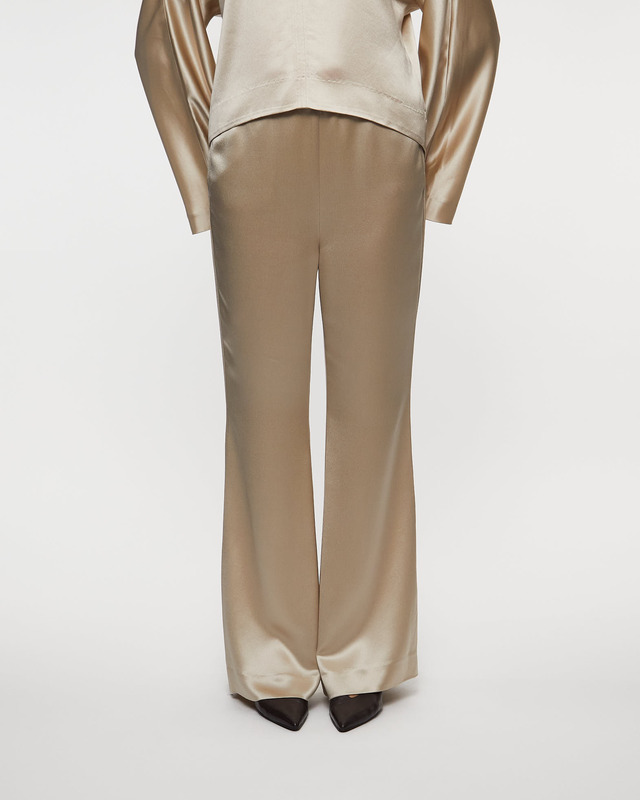 Wakakuu Icons Byxor Tristesse Satin Beige XL