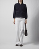 Moncler Cardigan Zip Up Navy M
