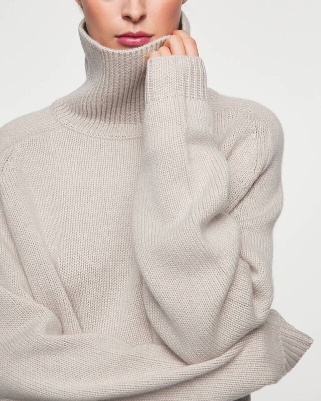 LISA YANG Tröja Cathie Cashmere Oyster 0 (XS-S)