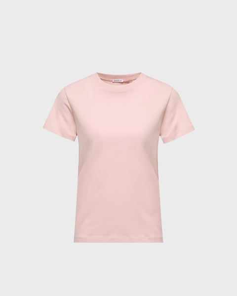 T-shirt Embroidered Logo Cotton Light Pink 1
