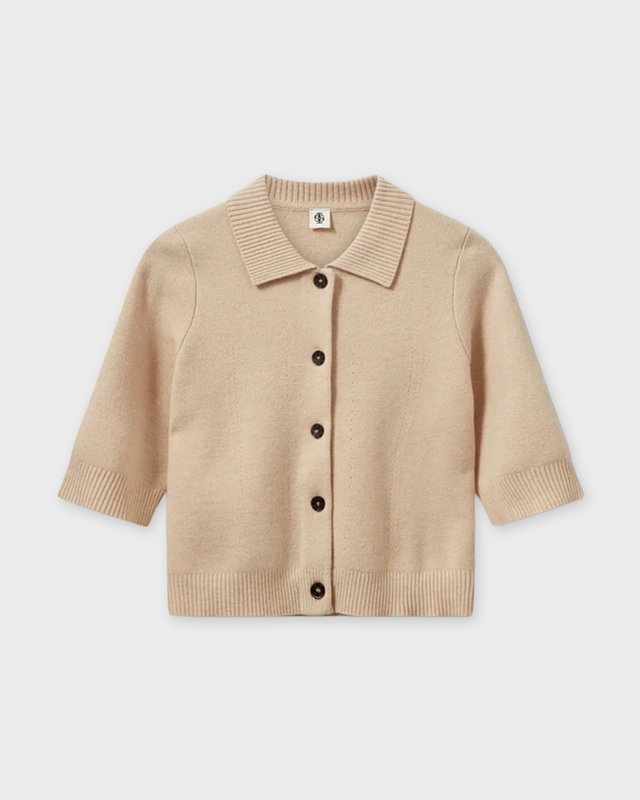 The Garment Cardigan Como Cropped Beige UK 8 (EUR 36)