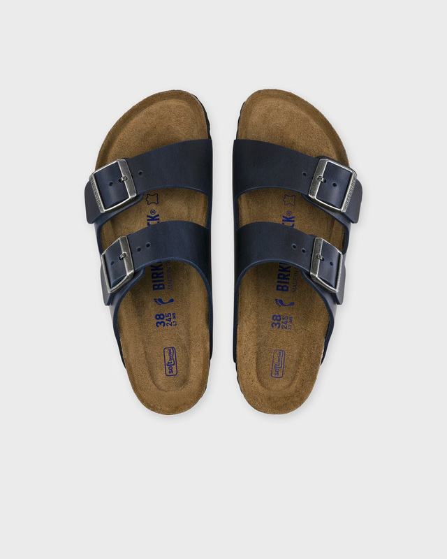 Birkenstock Sandals Arizona Soft Footbed Blue EUR 40