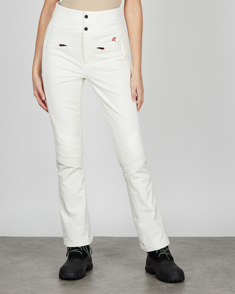 Trousers Aurora High Waist Flare Vit 1