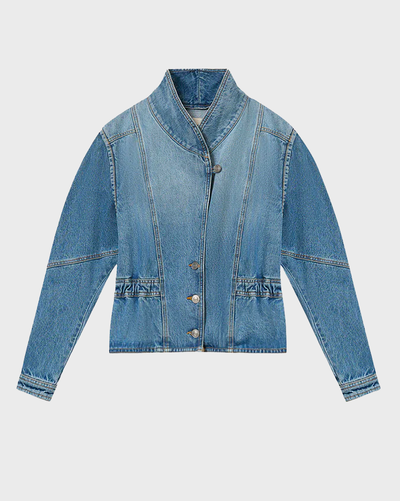 Isabel Marant Women's Light Blue Jacket Dolie Fr 42 (Eur 40)