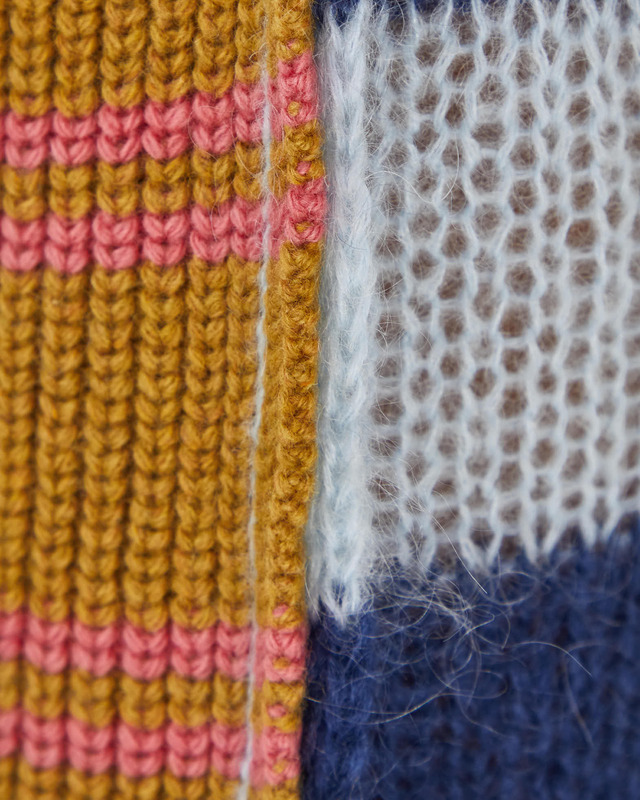 Marni Cardigan Mohair Blå IT 40 (EUR 36)