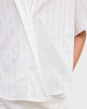 Dagmar Shirt Short Sleeve Cotton White 38