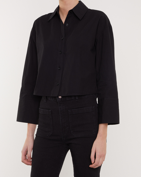 Skjorta Cropped  Svart 1