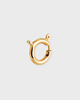 MARIA BLACK Earring Mini Charm Clasp Guld ONESIZE