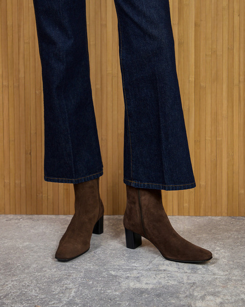 Ankelstøvler Praia Walnut Suede 2