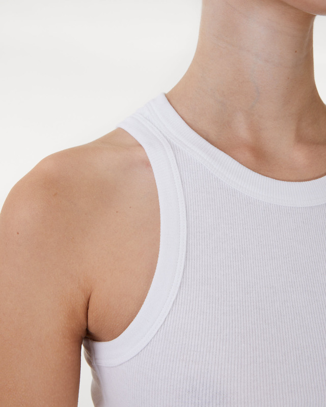 Wakakuu Icons Rib Tank Top White XL