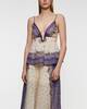 Zimmermann Topp Maxine Plunge Cami Lila 0 (XS-S)
