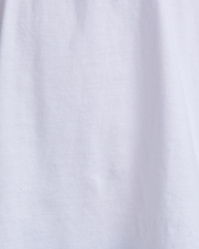 Wakakuu Icons T-Shirt Kim Oversized Cropped Vit L