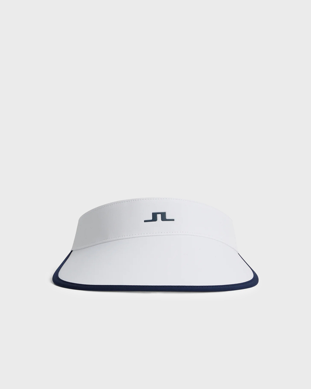 J Lindeberg Keps Alba Big Visor Vit ONESIZE