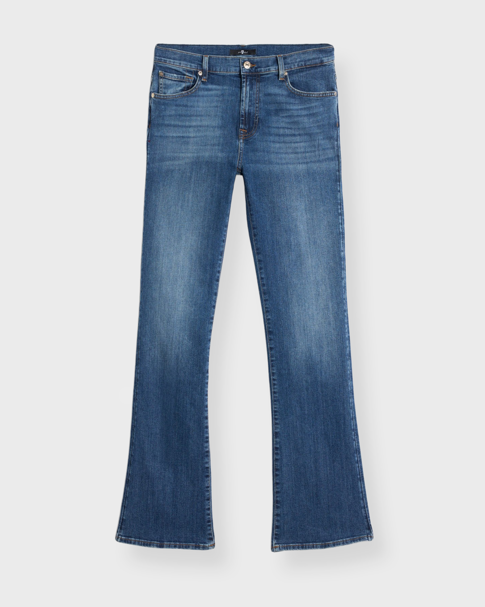 7 For All Mankind Women's Light Blue Wash Bootcut Soho Light 26