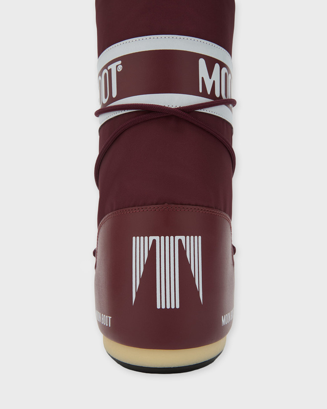 Moon Boot Boots MB Icon Nylon Burgundy  39-41