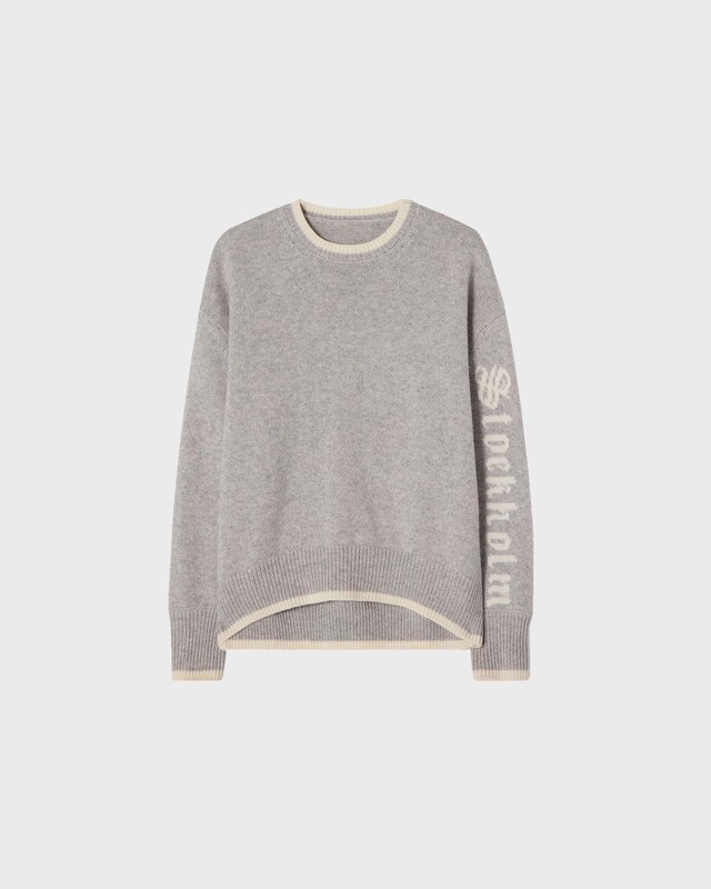 CLOEYS Sweater City Stockholm Monochrome Grå XL-XXL
