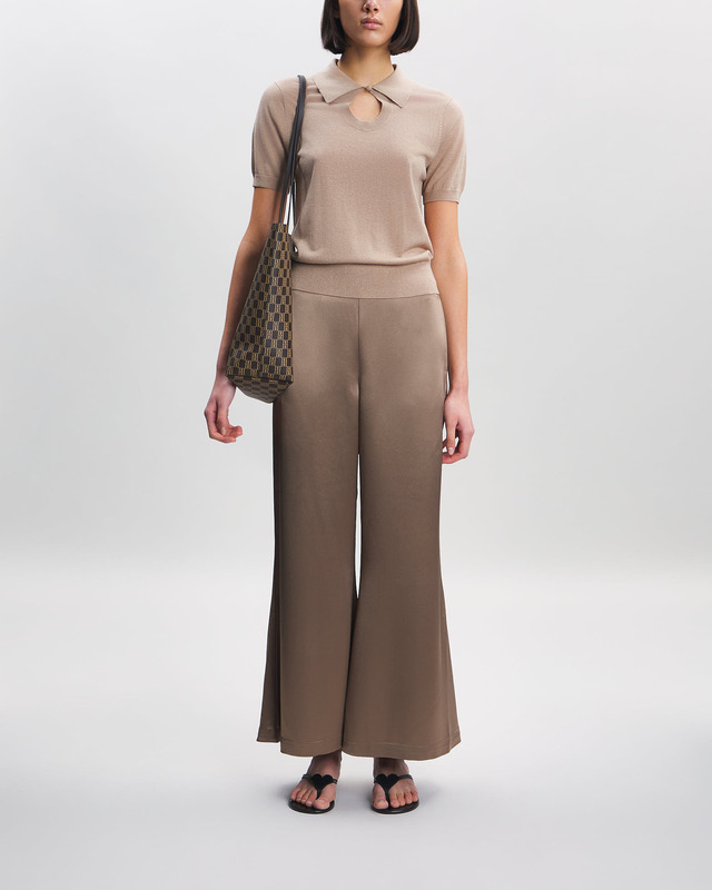 By Malene Birger Trousers Lucee Beige 42