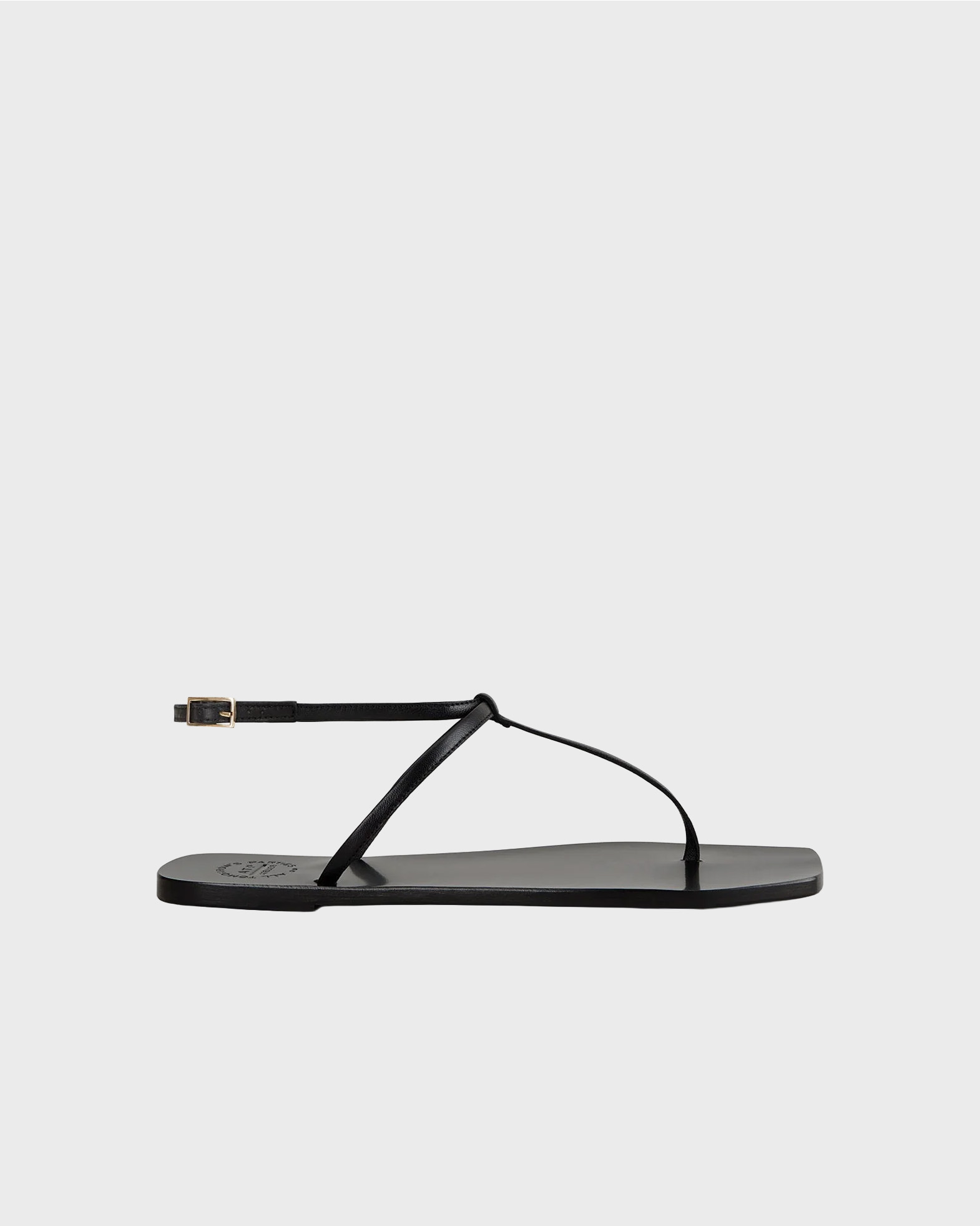 ATP Atelier Sandals Alassio Black Nappa | WAKAKUU