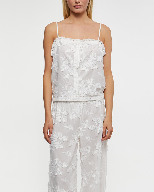 The Garment Top Jewell White UK 6 (EUR 34)